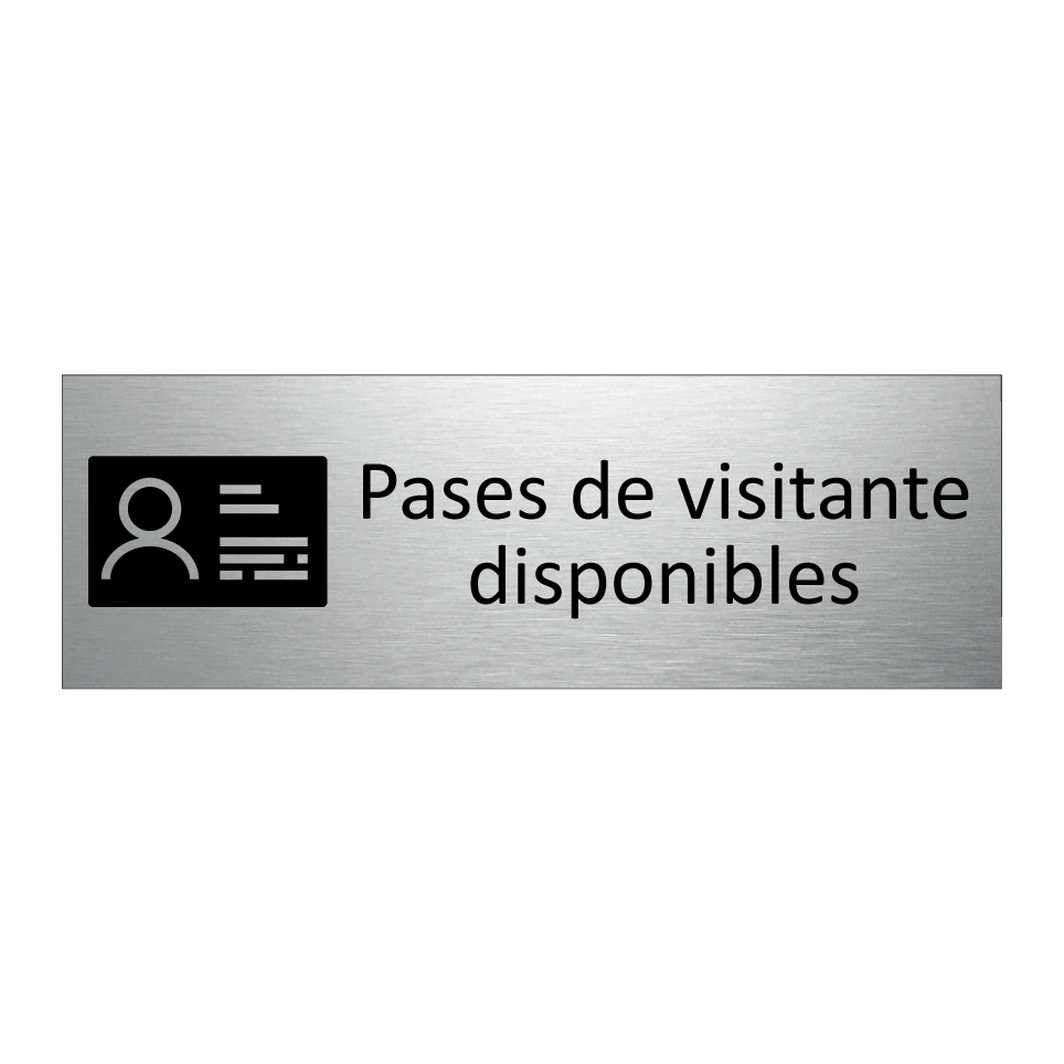 Pases de visitante disponibles
