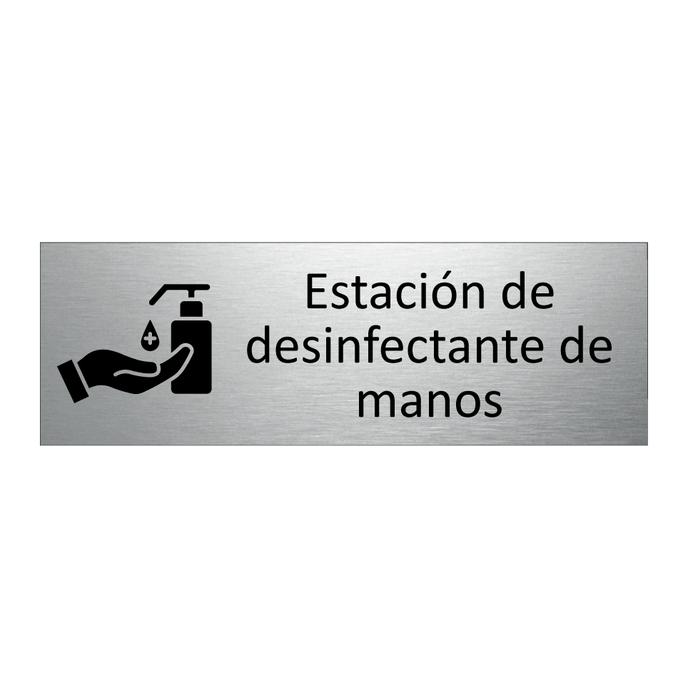 Estación de desinfectante de manos