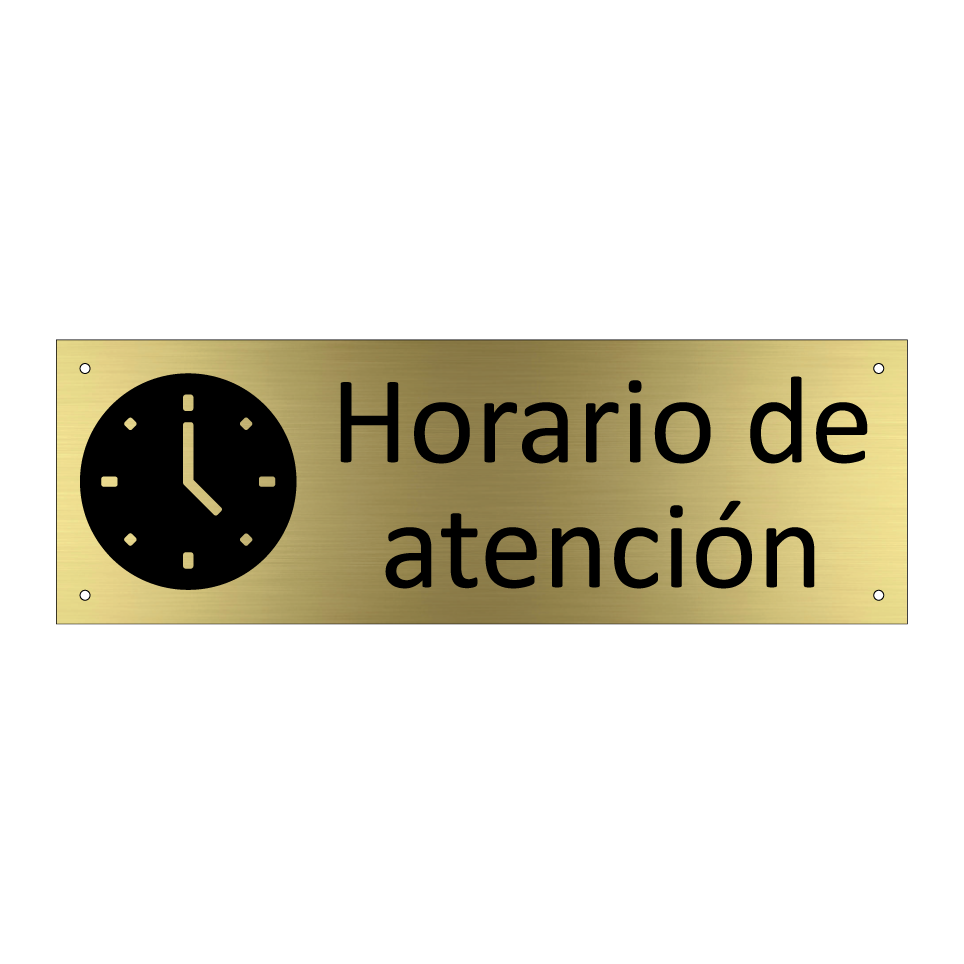 Horario de atención