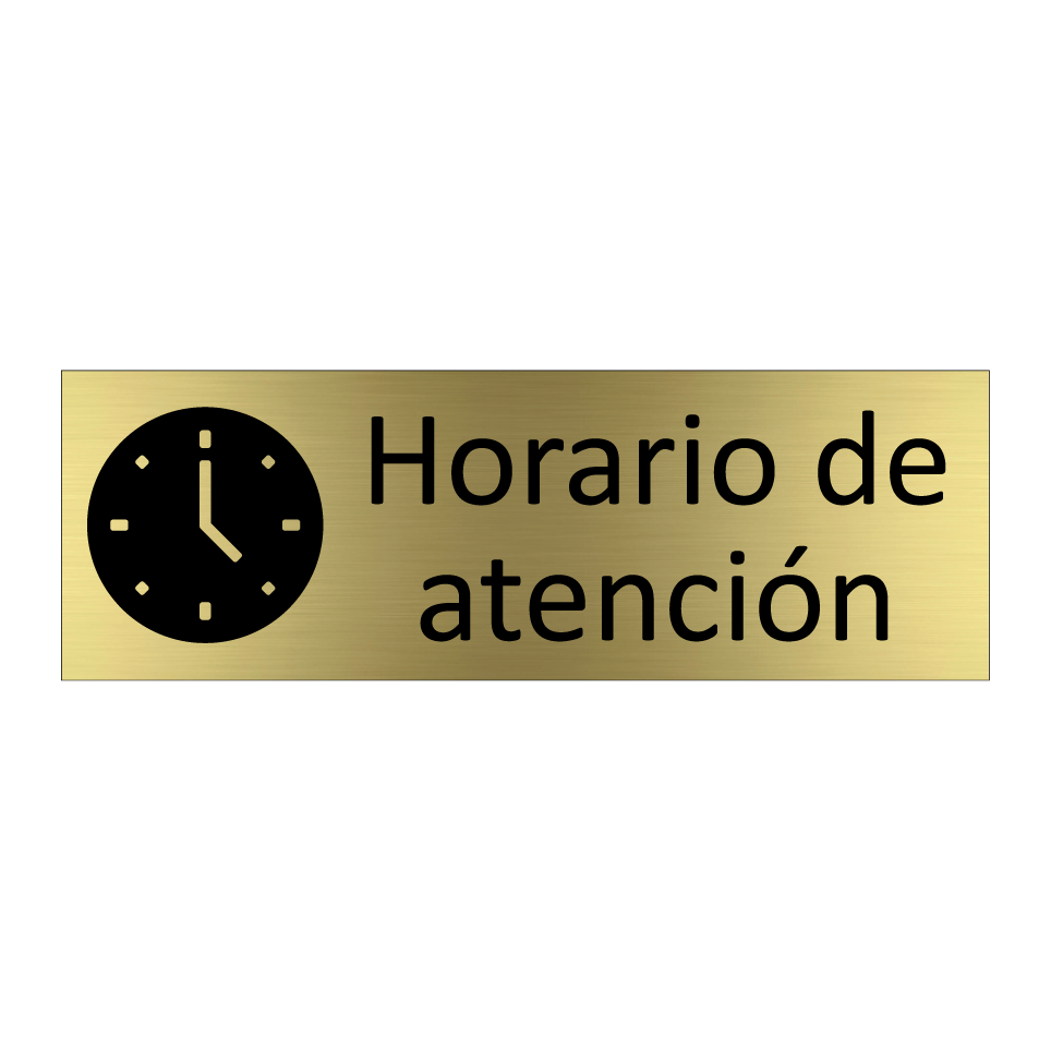 Horario de atención