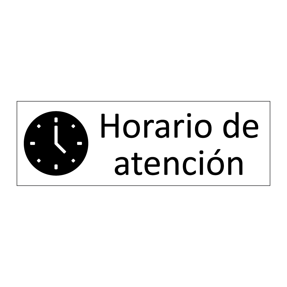 Horario de atención