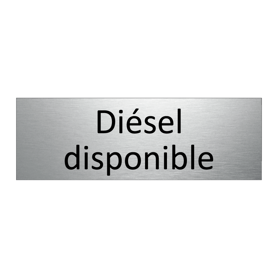 Diésel disponible