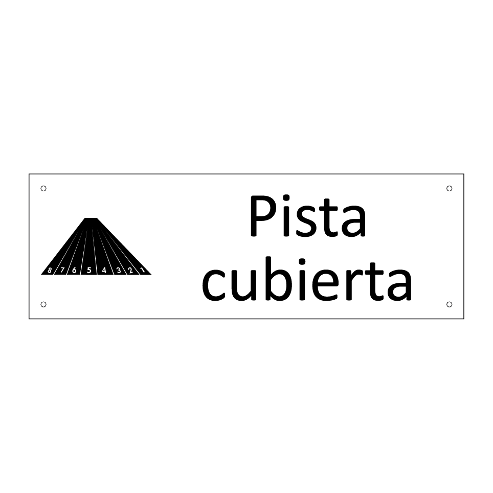 Pista cubierta