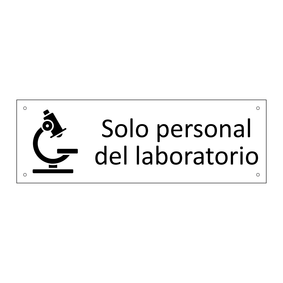 Solo personal del laboratorio