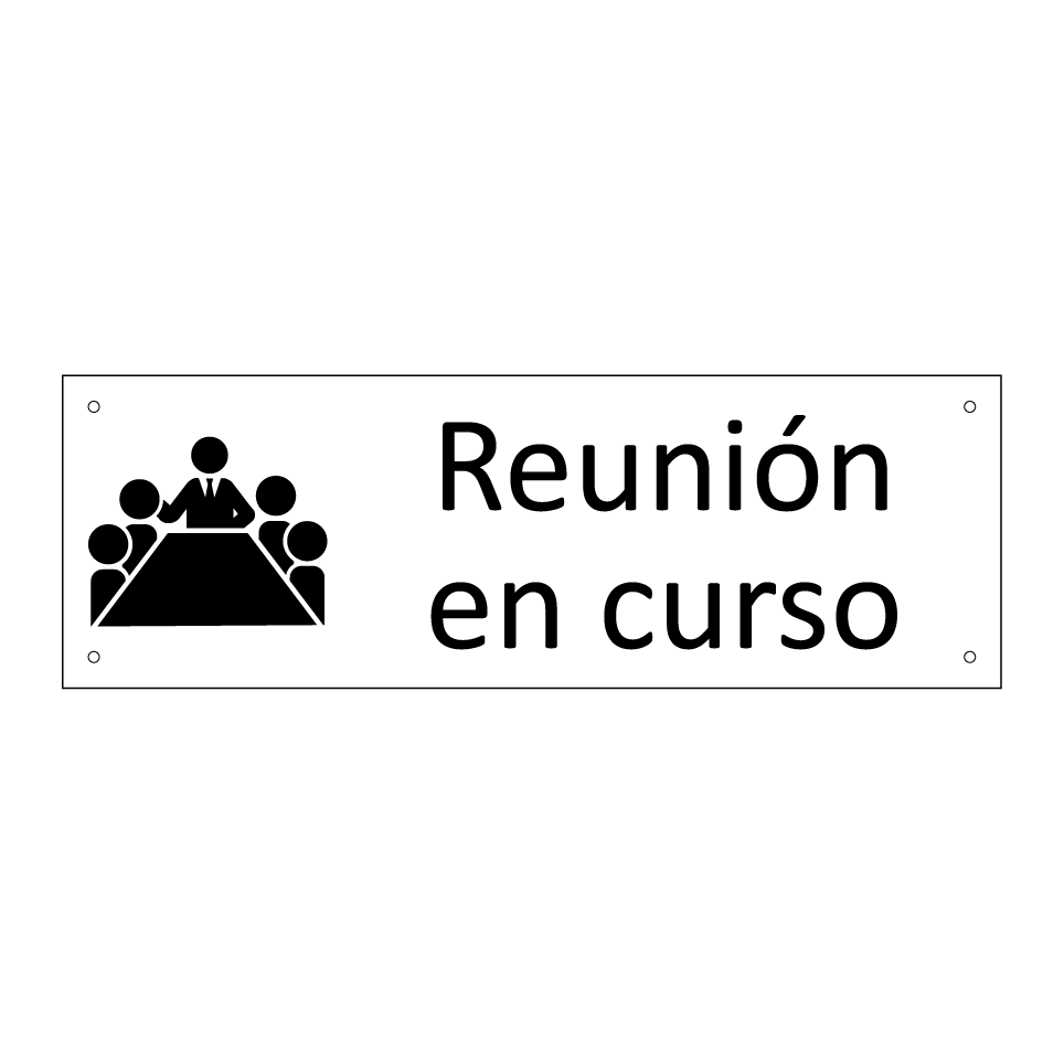 Reunión en curso
