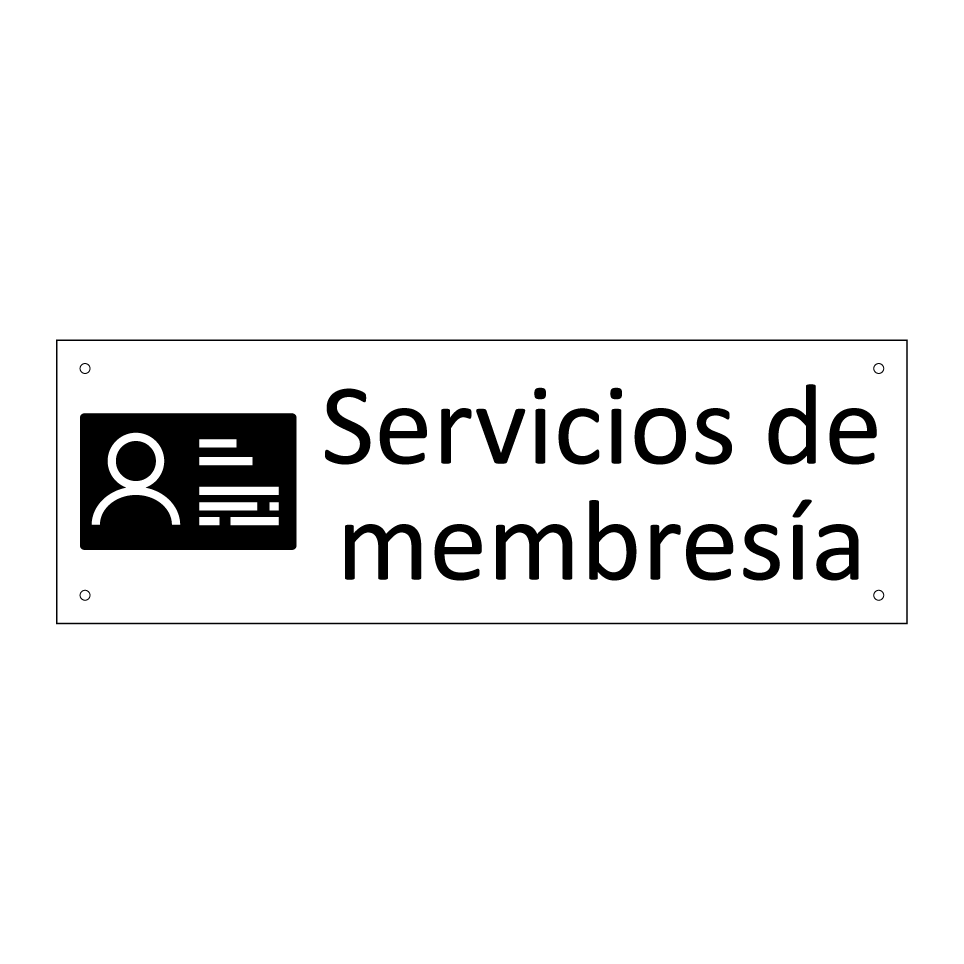 Servicios de membresía