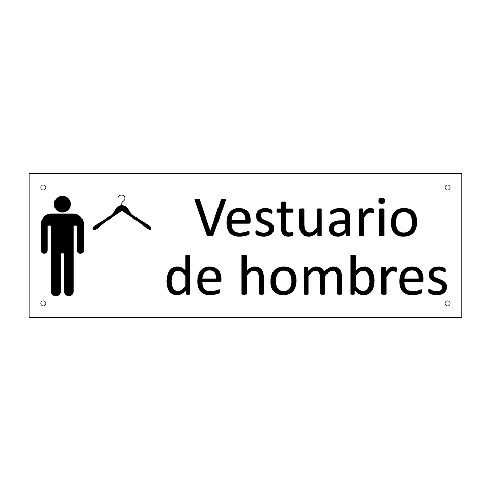 Vestuario de hombres