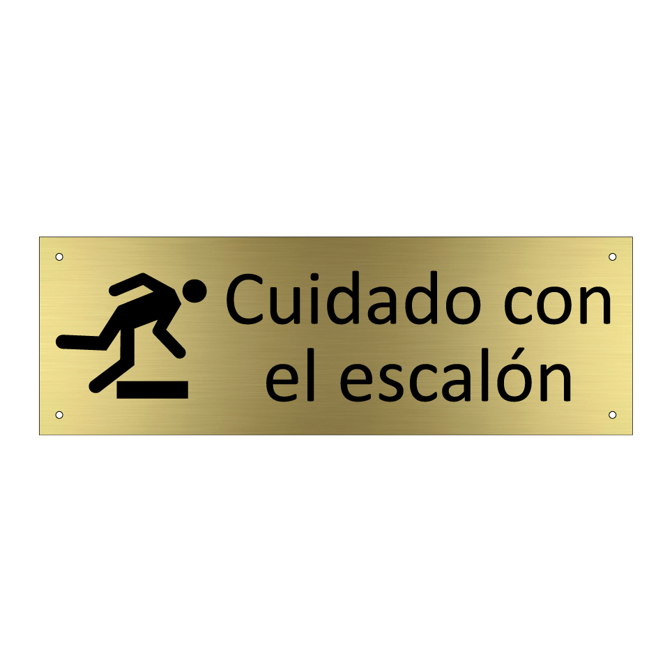 Cuidado con el escalón
