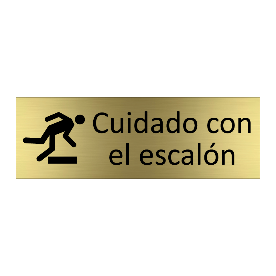 Cuidado con el escalón