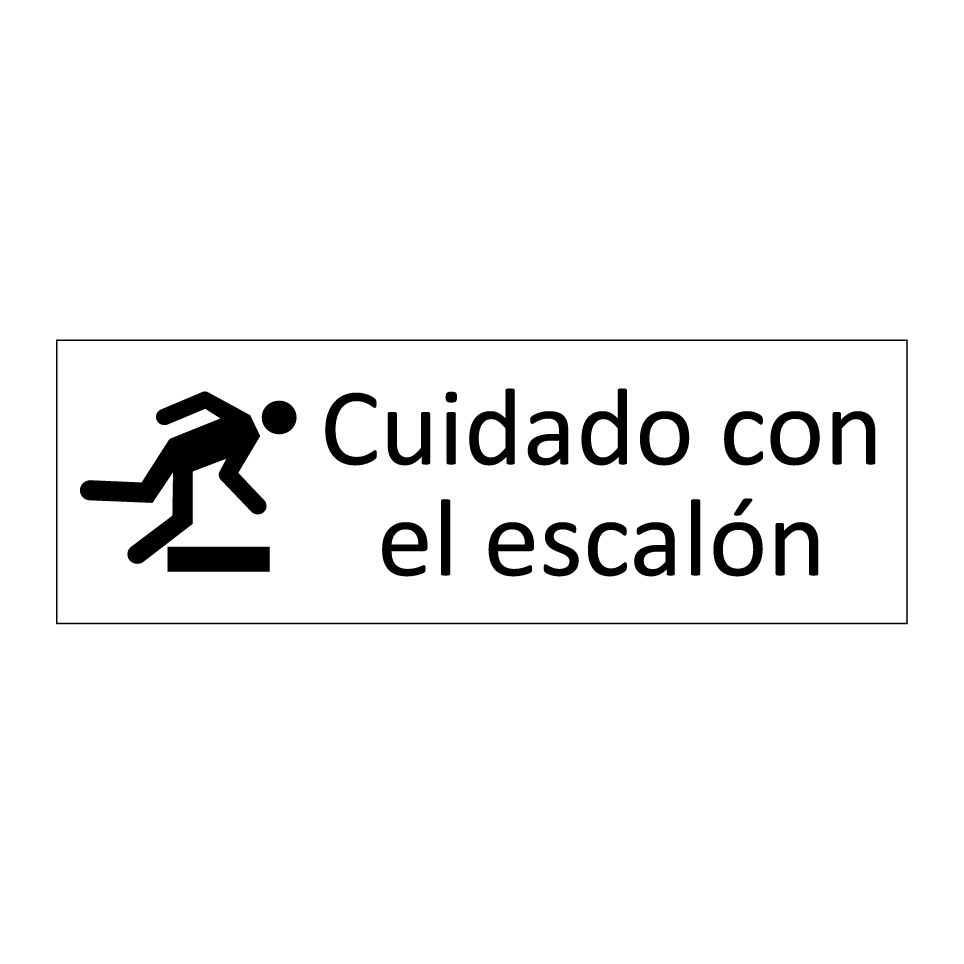 Cuidado con el escalón