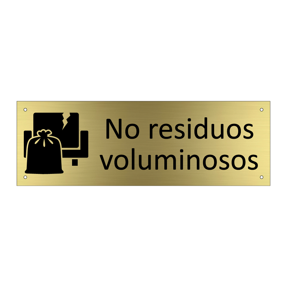 No residuos voluminosos