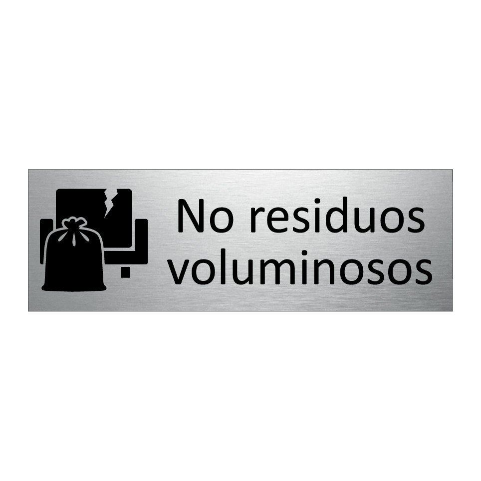 No residuos voluminosos