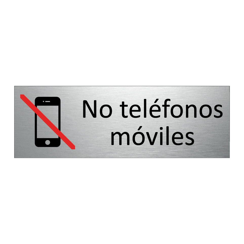 No teléfonos móviles