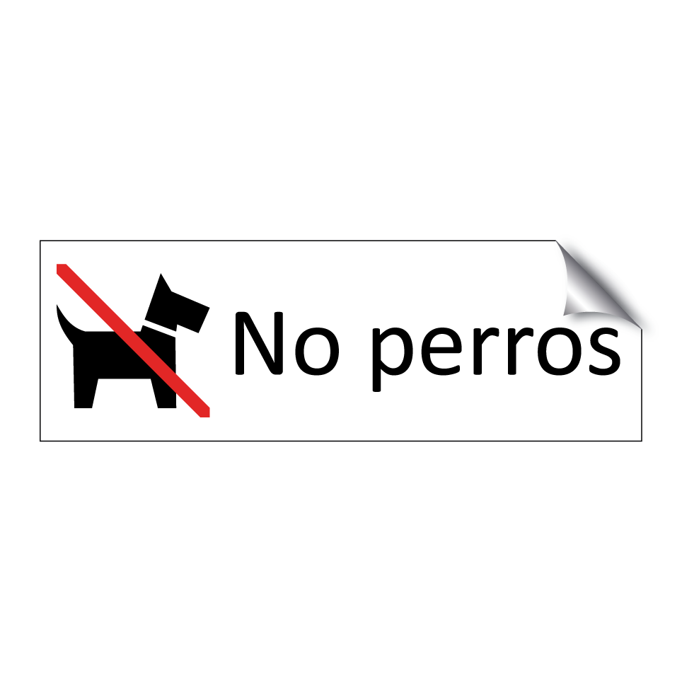 No perros