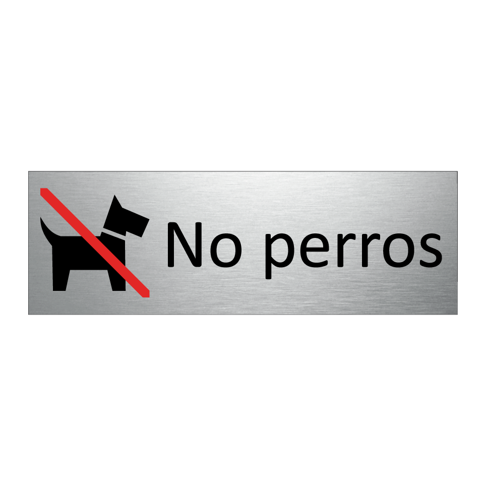 No perros