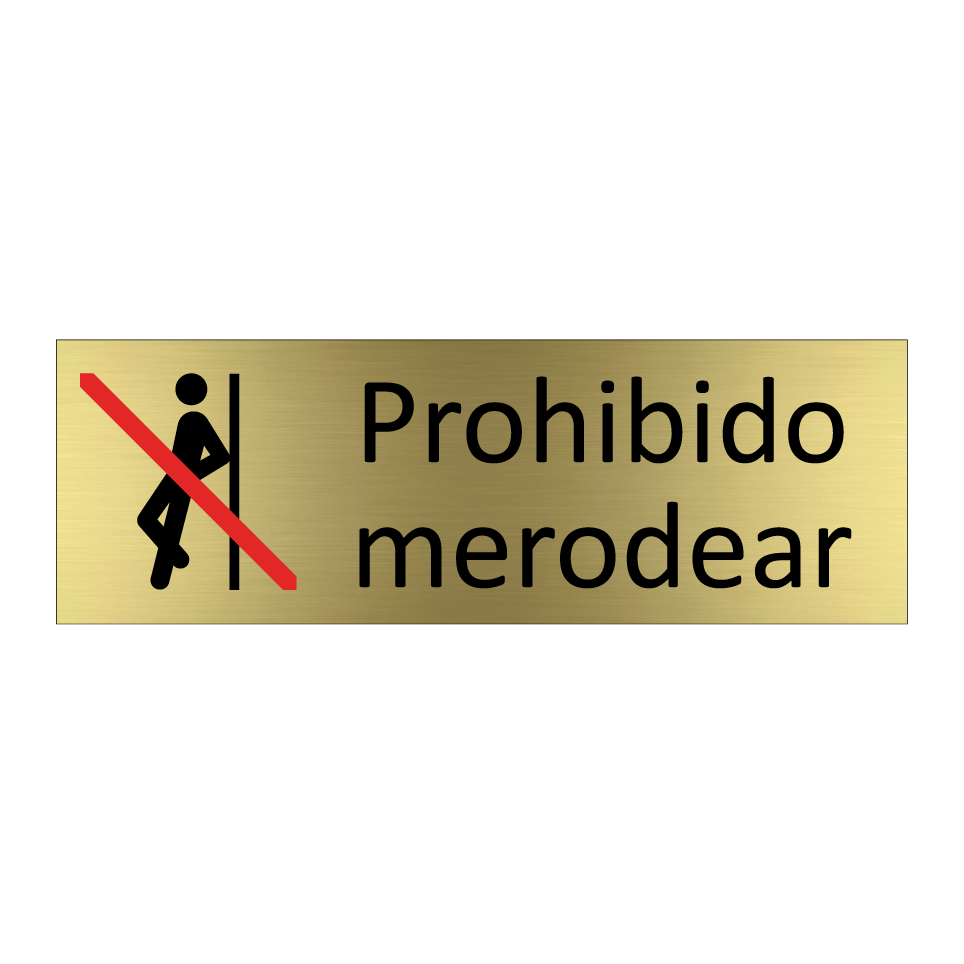 Prohibido merodear