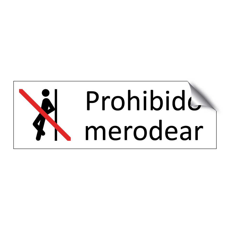 Prohibido merodear