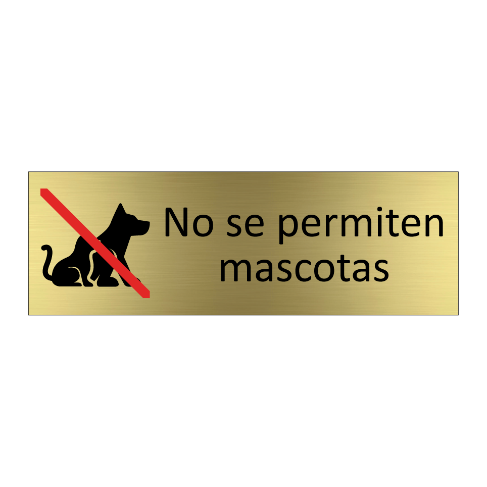 No se permiten mascotas