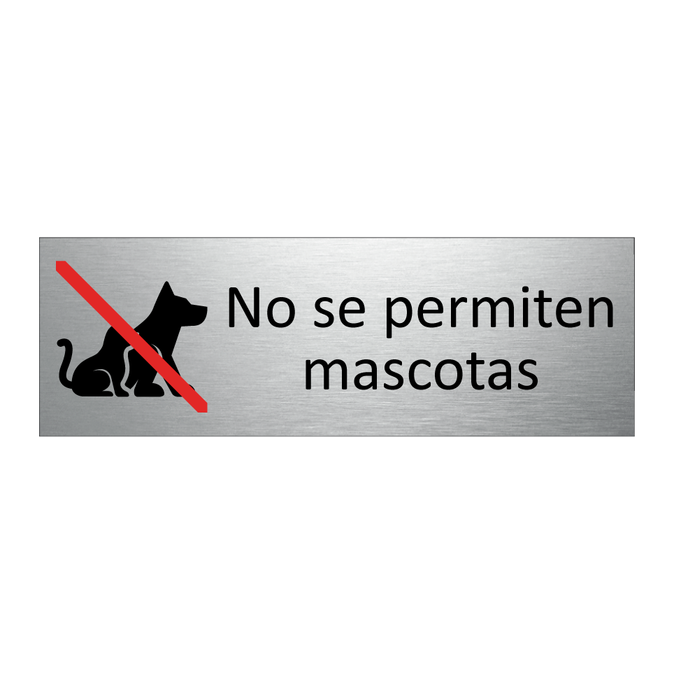 No se permiten mascotas