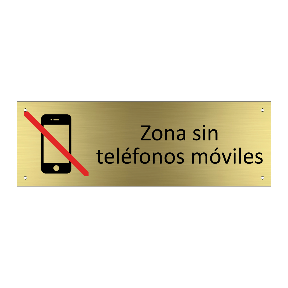 Zona sin teléfonos móviles