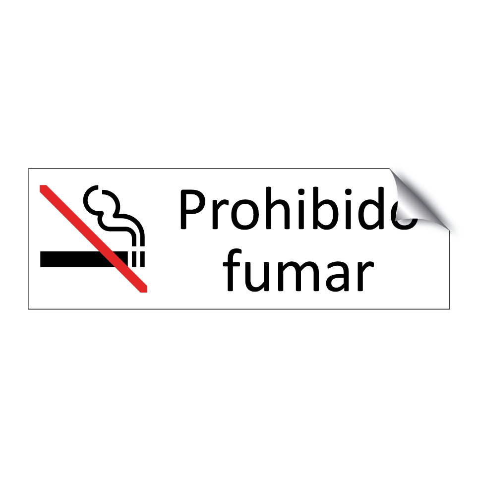 Prohibido fumar