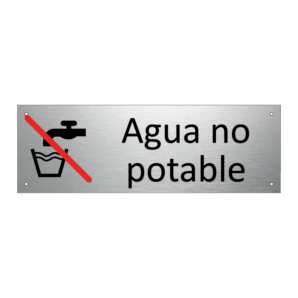 Agua no potable