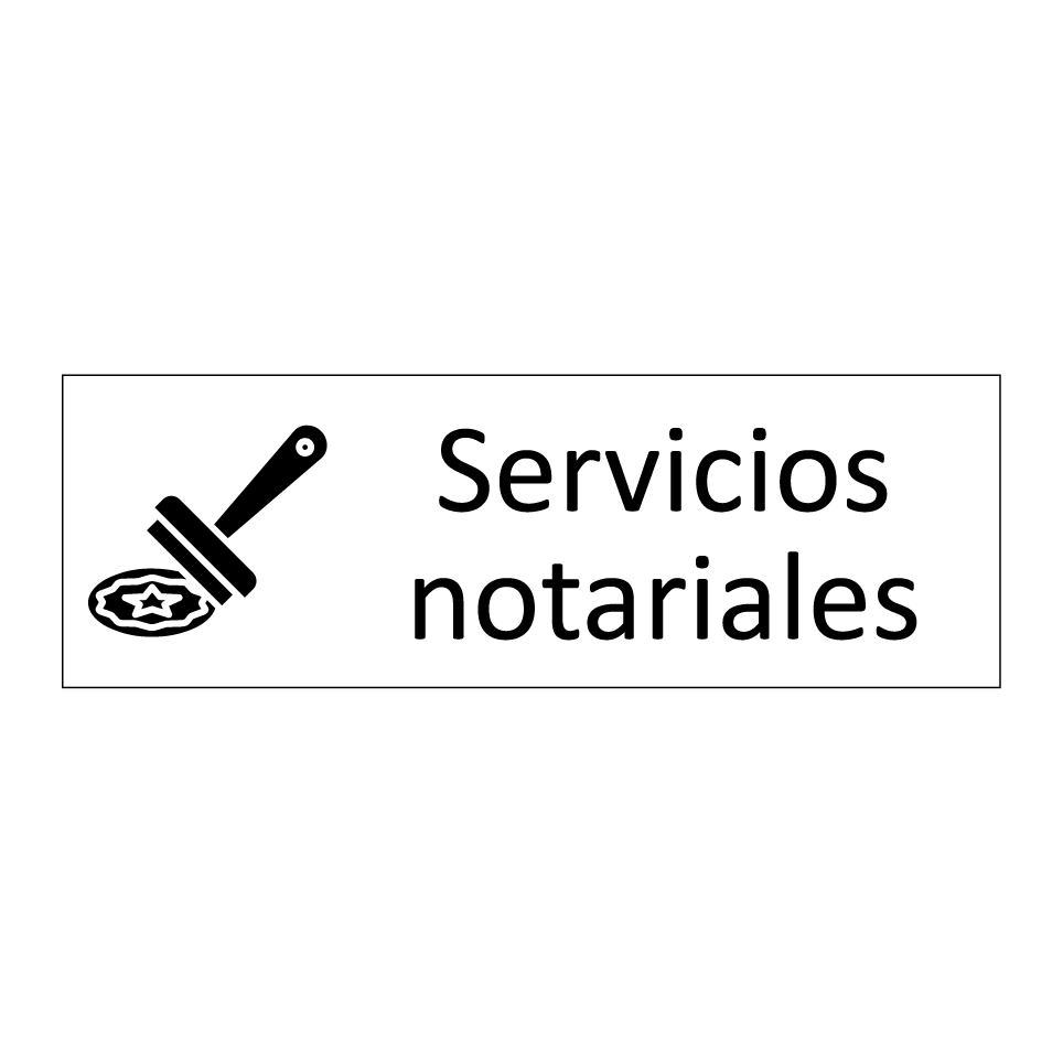 Servicios notariales