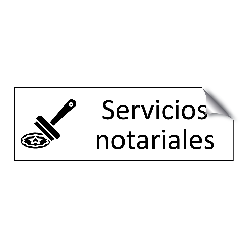 Servicios notariales