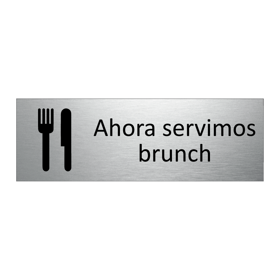 Ahora servimos brunch
