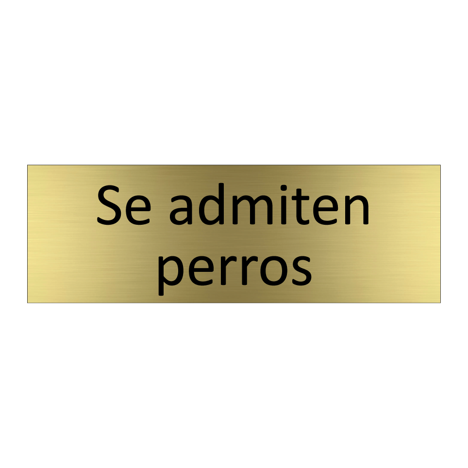 Se admiten perros