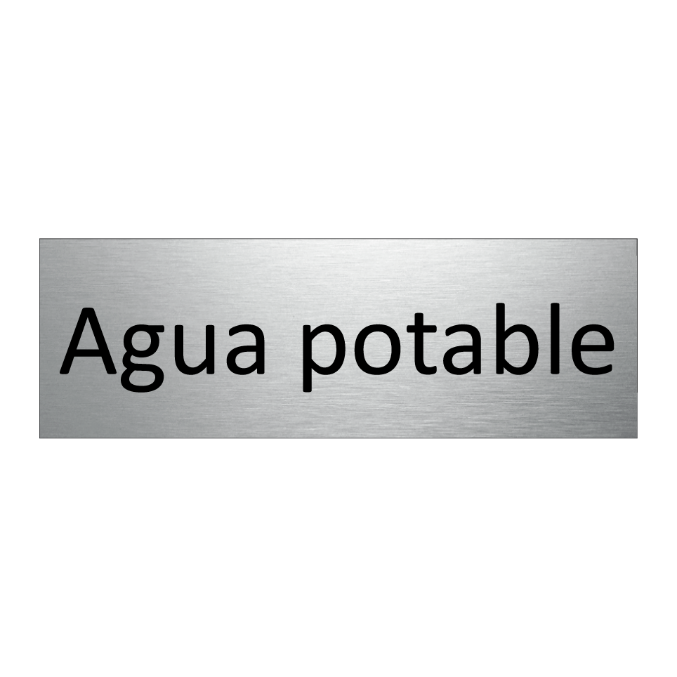 Agua potable