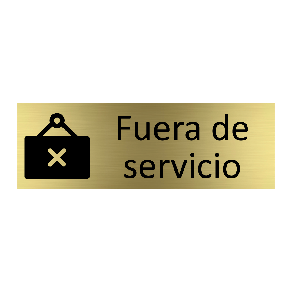 Fuera de servicio