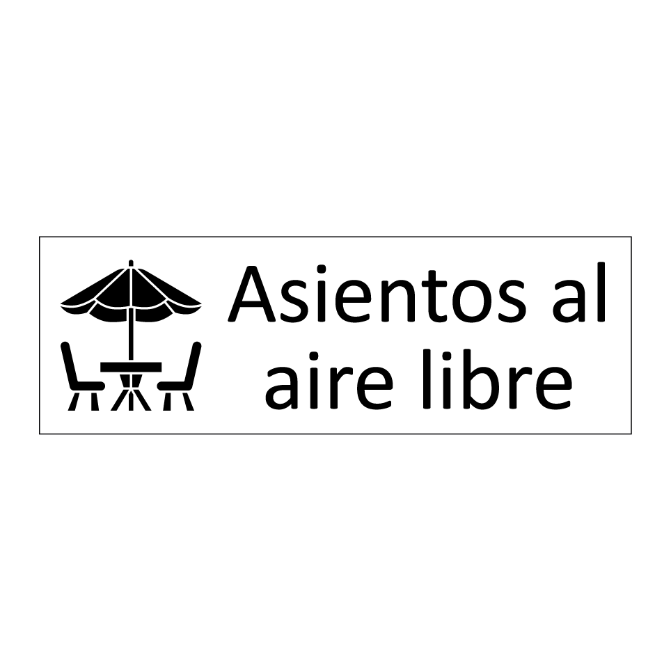 Asientos al aire libre