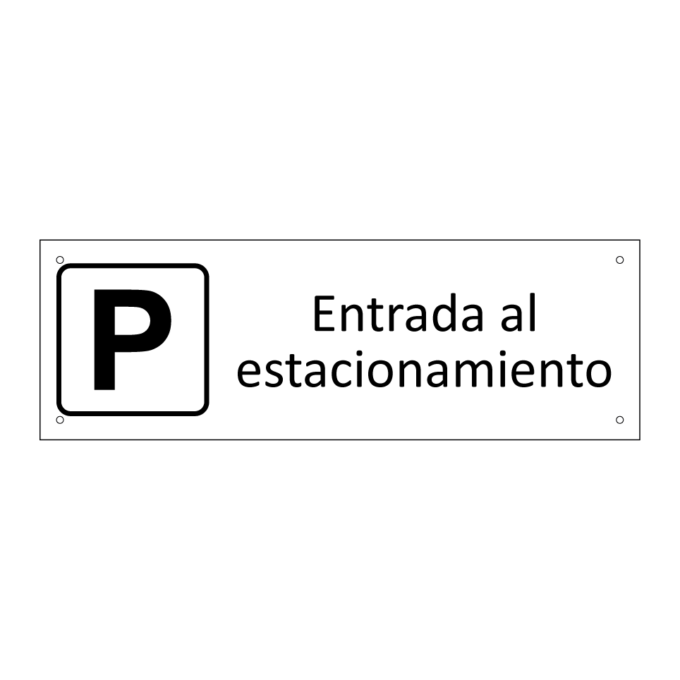 Entrada al estacionamiento