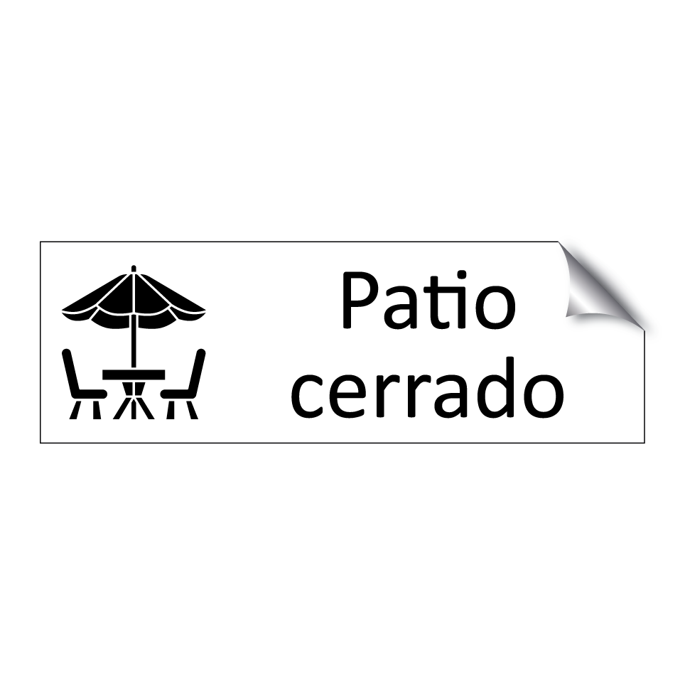 Patio cerrado