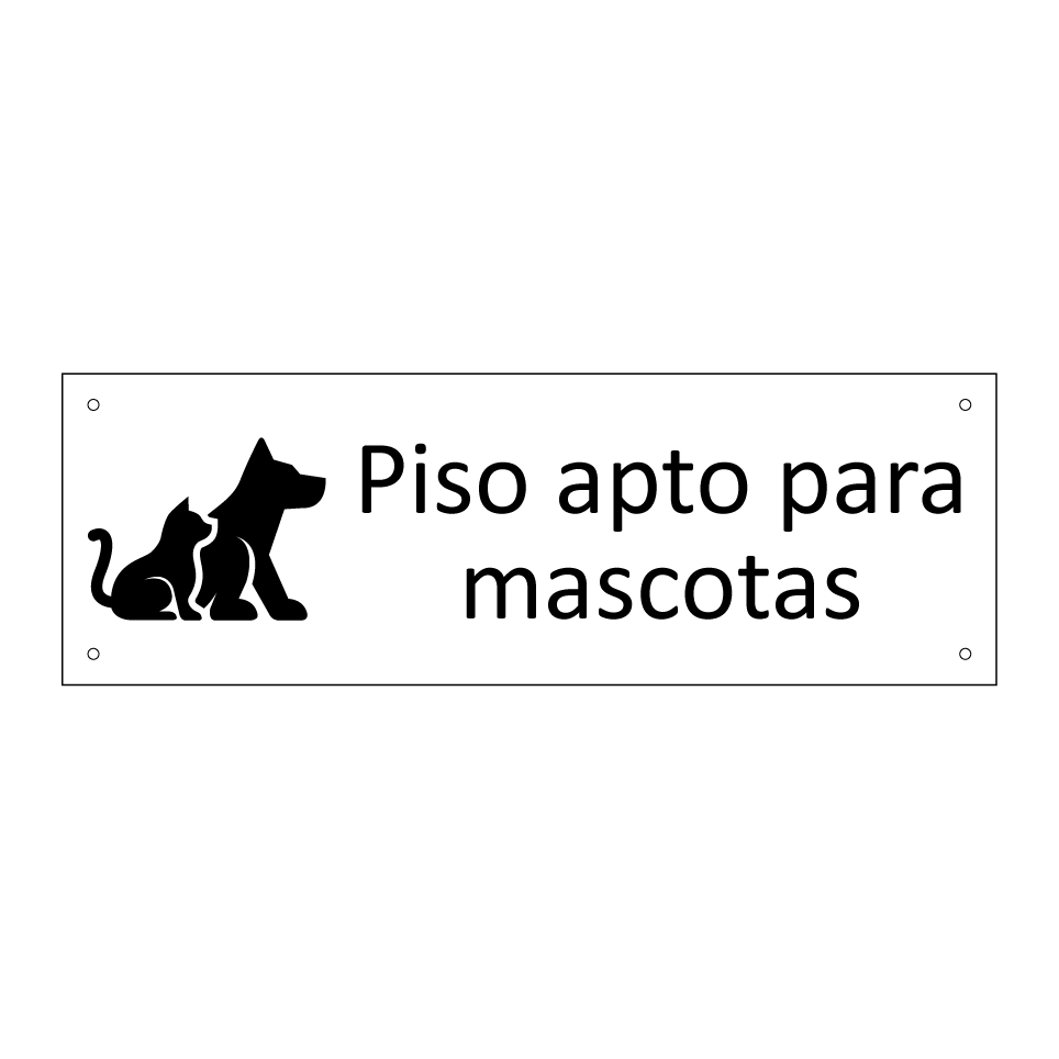 Piso apto para mascotas
