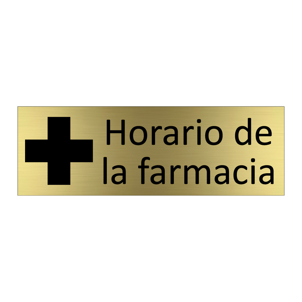 Horario de la farmacia