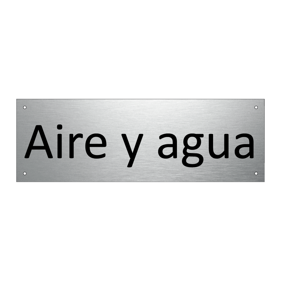 Aire y agua