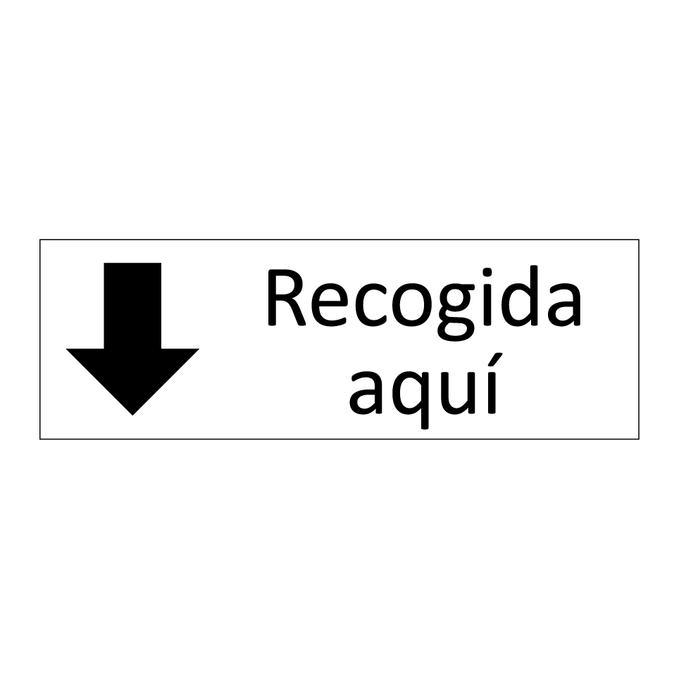 Recogida aquí