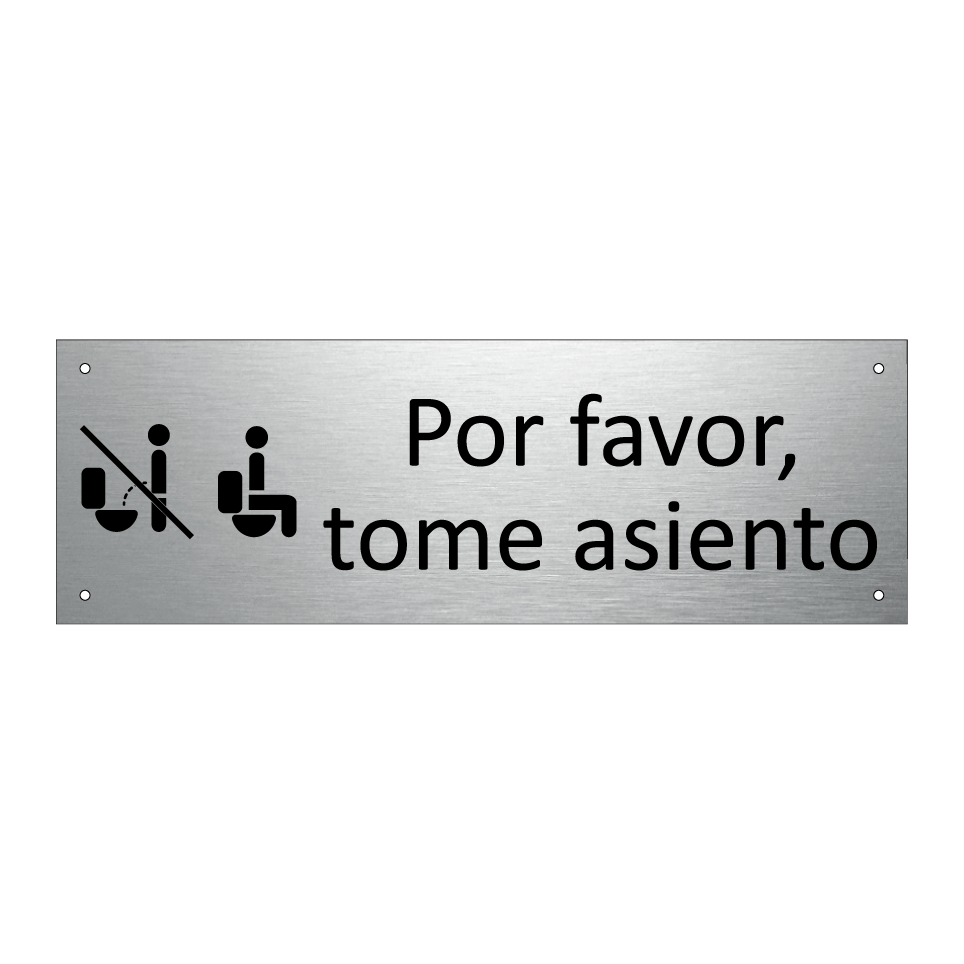 Por favor, tome asiento