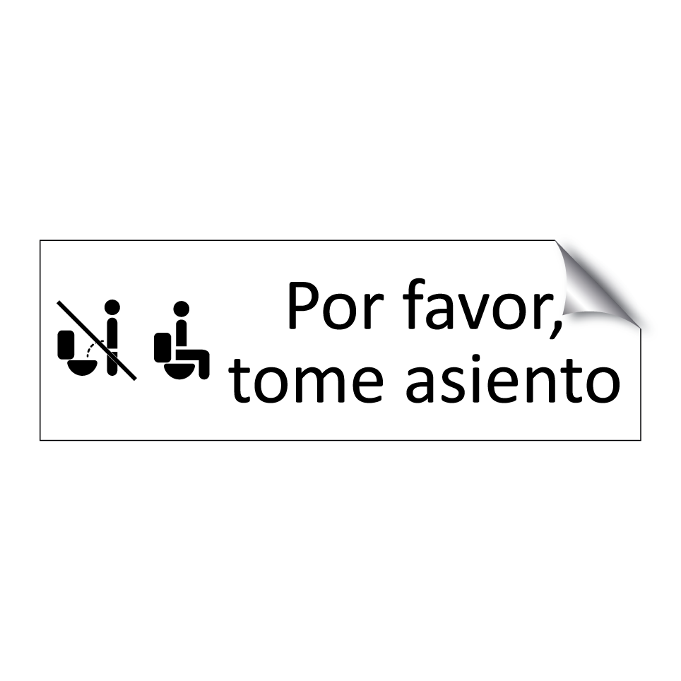 Por favor, tome asiento