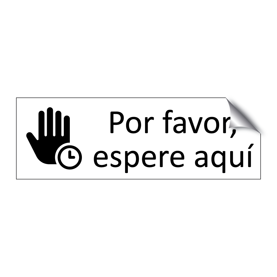 Por favor, espere aquí