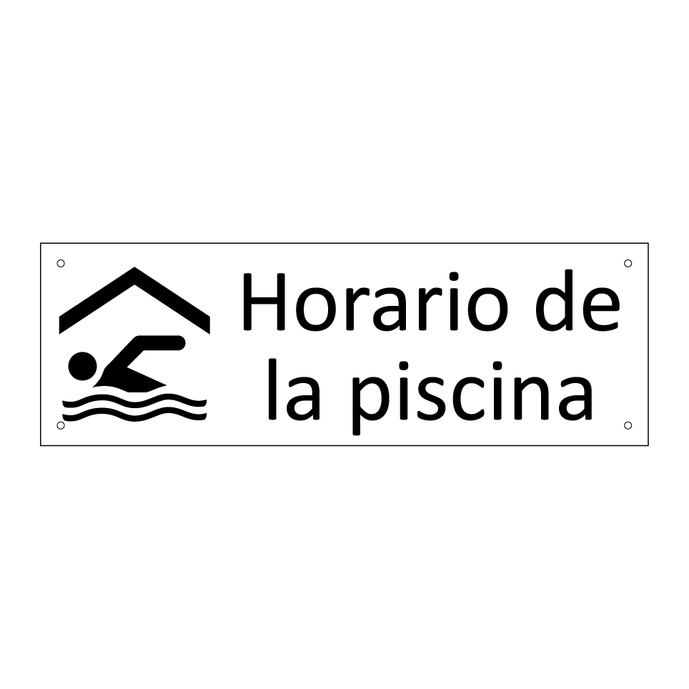 Horario de la piscina