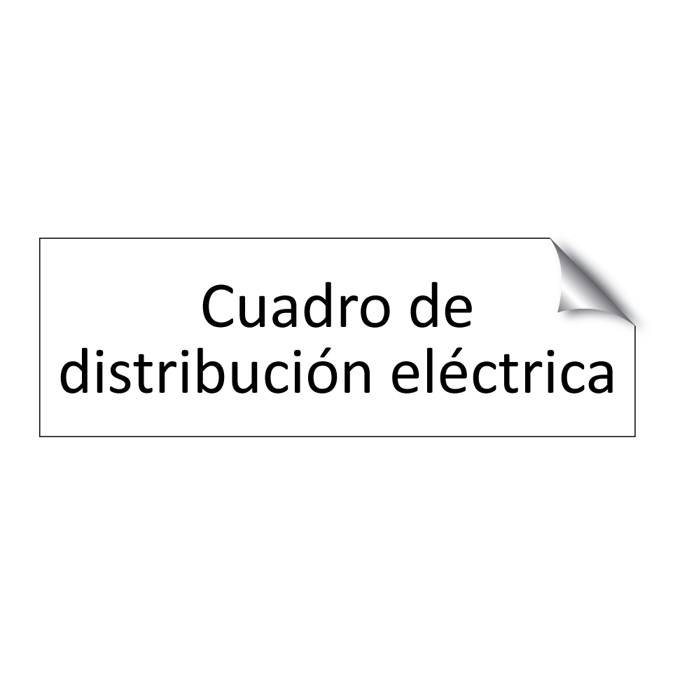 Cuadro de distribución eléctrica