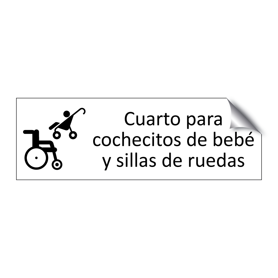Cuarto para cochecitos de bebé y sillas de ruedas