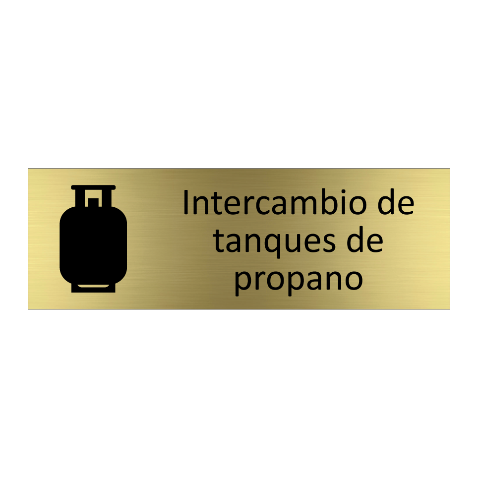 Intercambio de tanques de propano