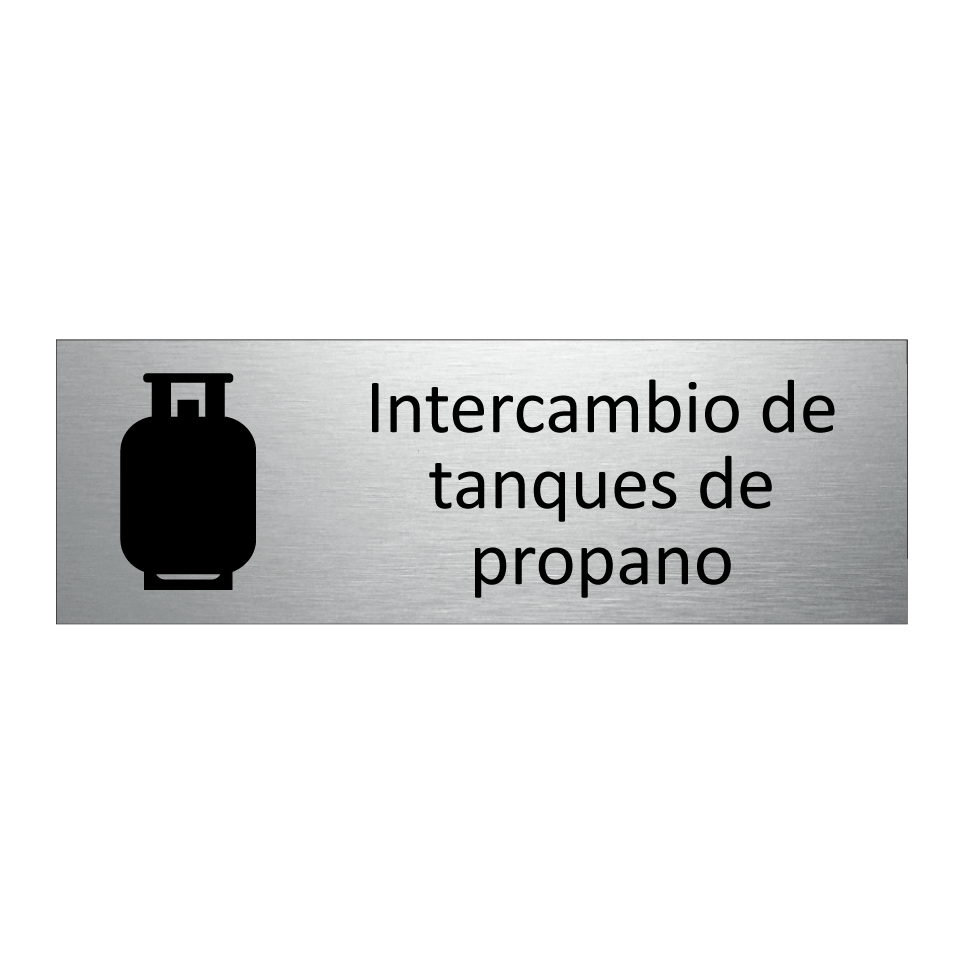 Intercambio de tanques de propano