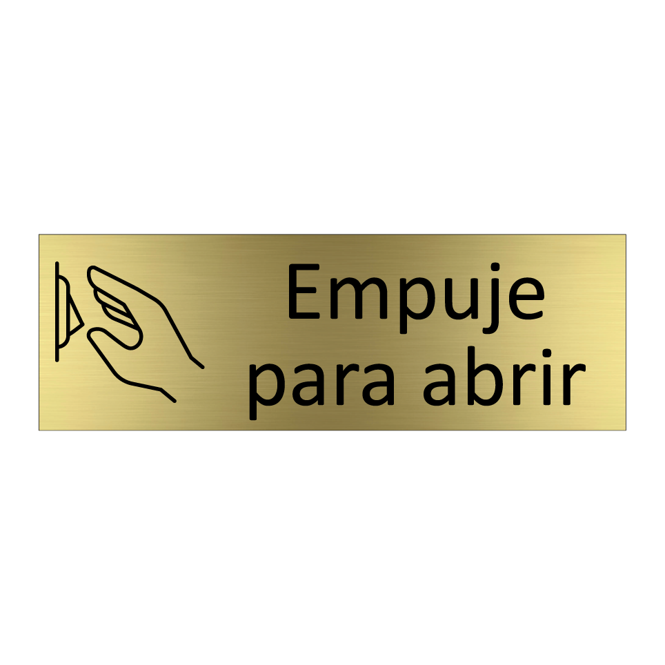 Empuje para abrir