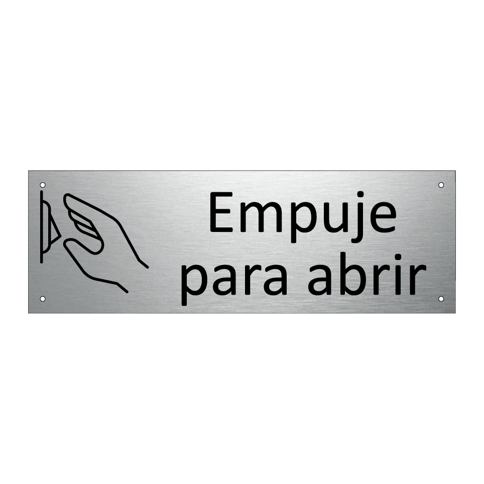 Empuje para abrir