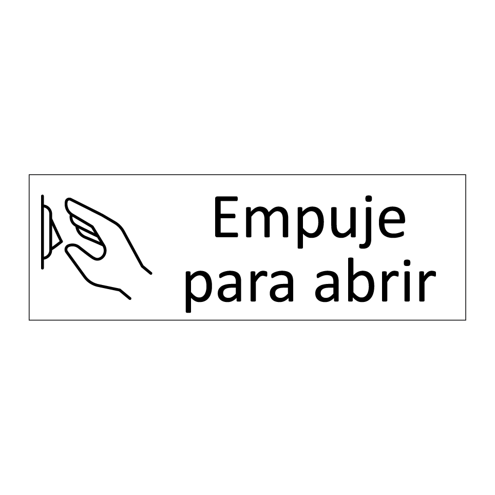 Empuje para abrir